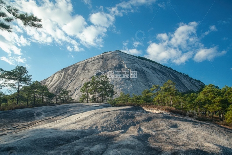 高清大图下载【趣麦麦图】灰色的石头山户外摄影