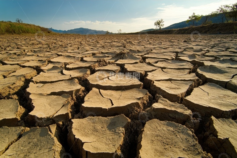 高清大图下载【趣麦麦图】龟裂的大地土块