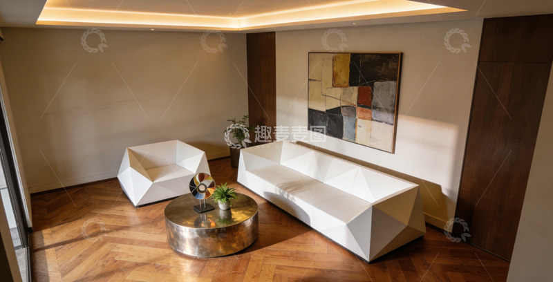 高清大图下载【趣麦麦图】现代简约客厅装修设计图片