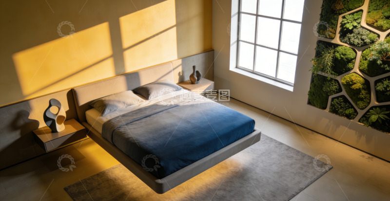 高清大图下载【趣麦麦图】现代风格卧室设计