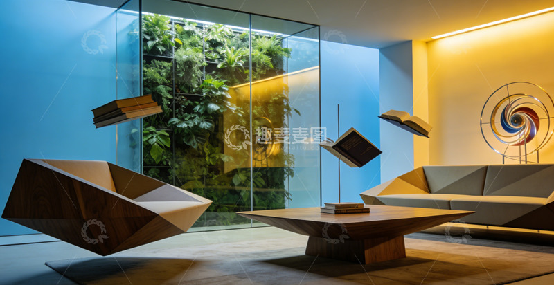 高清大图下载【趣麦麦图】现代风格客厅室内设计展示