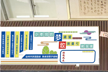 励志文化墙校园教育装饰