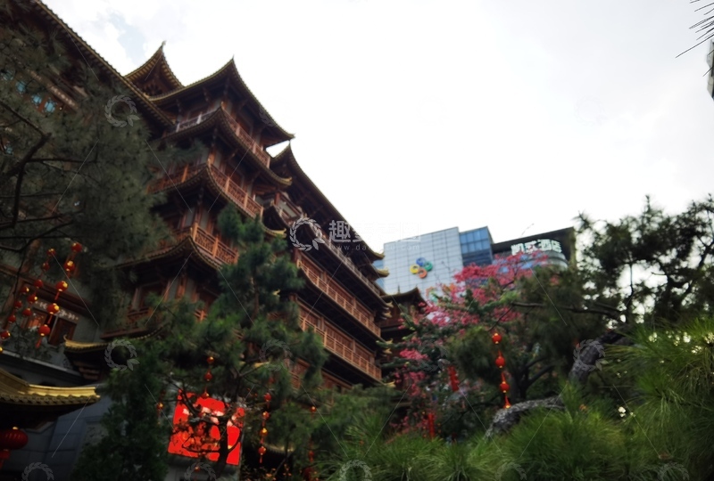 高清大图下载【趣麦麦图】-古风寺庙园林景观