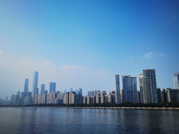 城市天际线高楼大厦