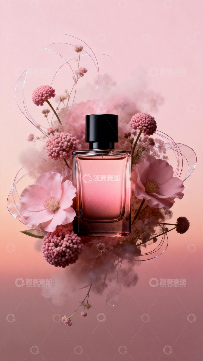 高清大图下载【趣麦麦图】花香调香水与花卉艺术摄影