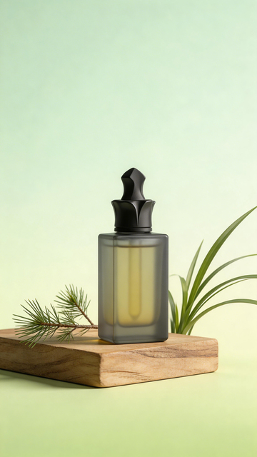 简约玻璃瓶产品展示