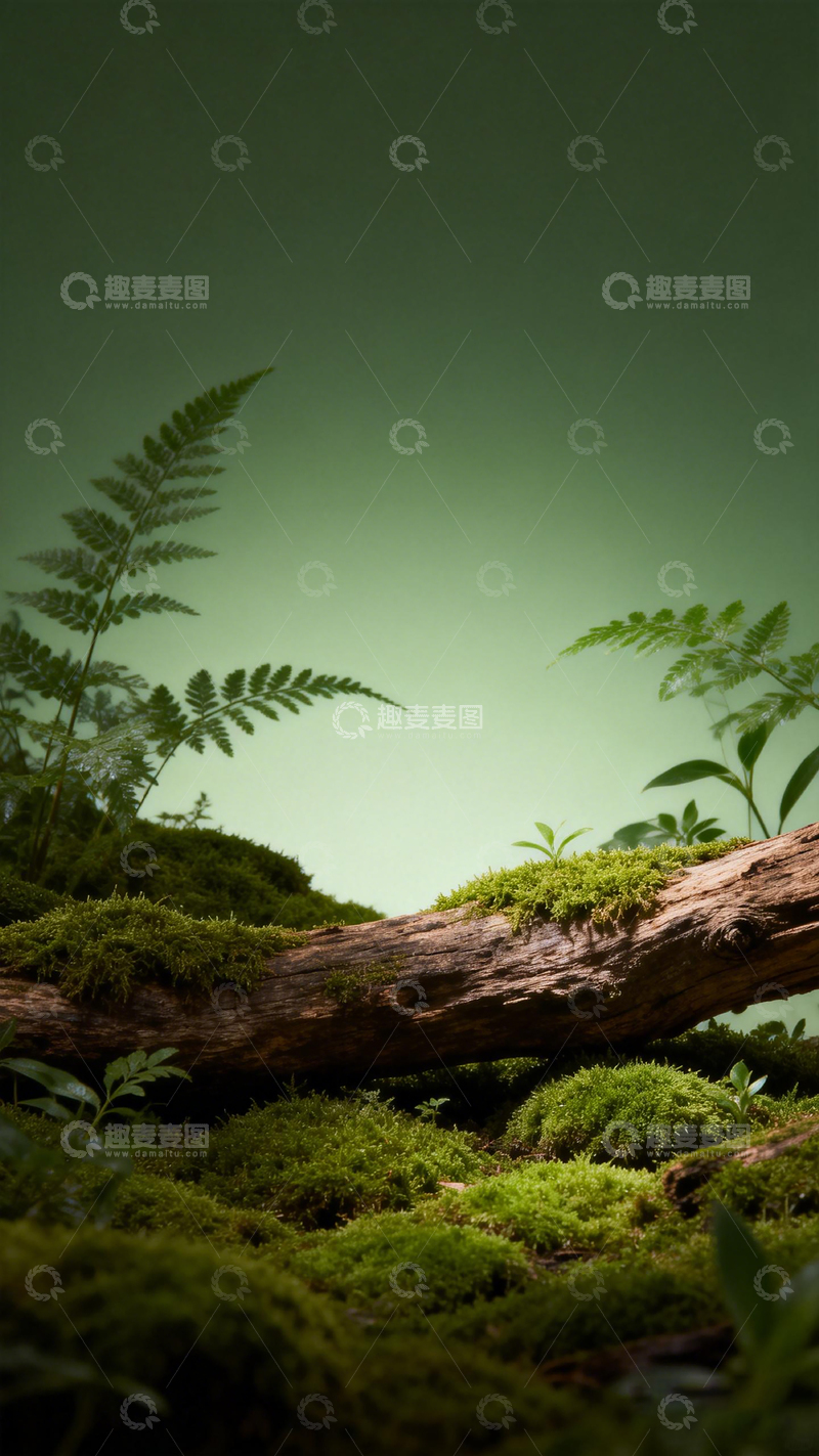 高清大图下载【趣麦麦图】绿色森林静物摄影