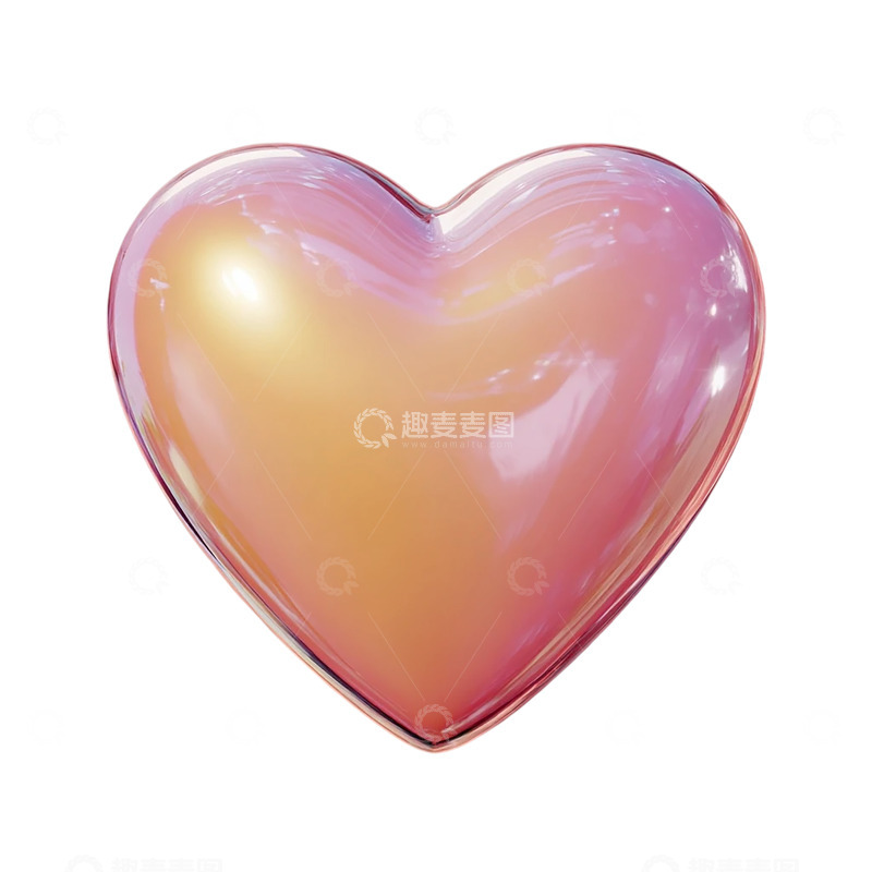 高清大图下载【趣麦麦图】梦幻光影中的柔情心形