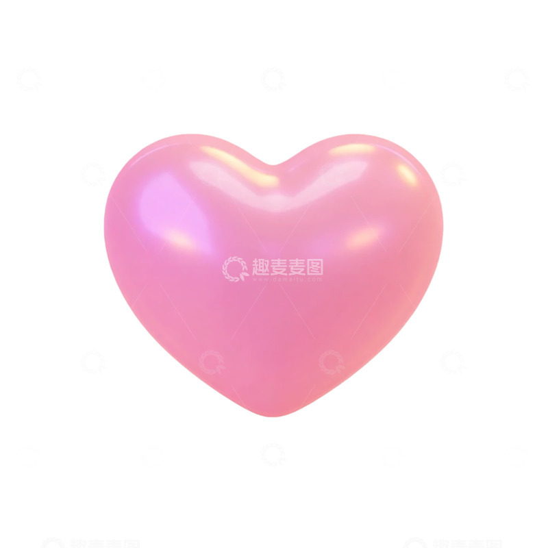 高清大图下载【趣麦麦图】粉色心形宝珠的梦幻奇遇