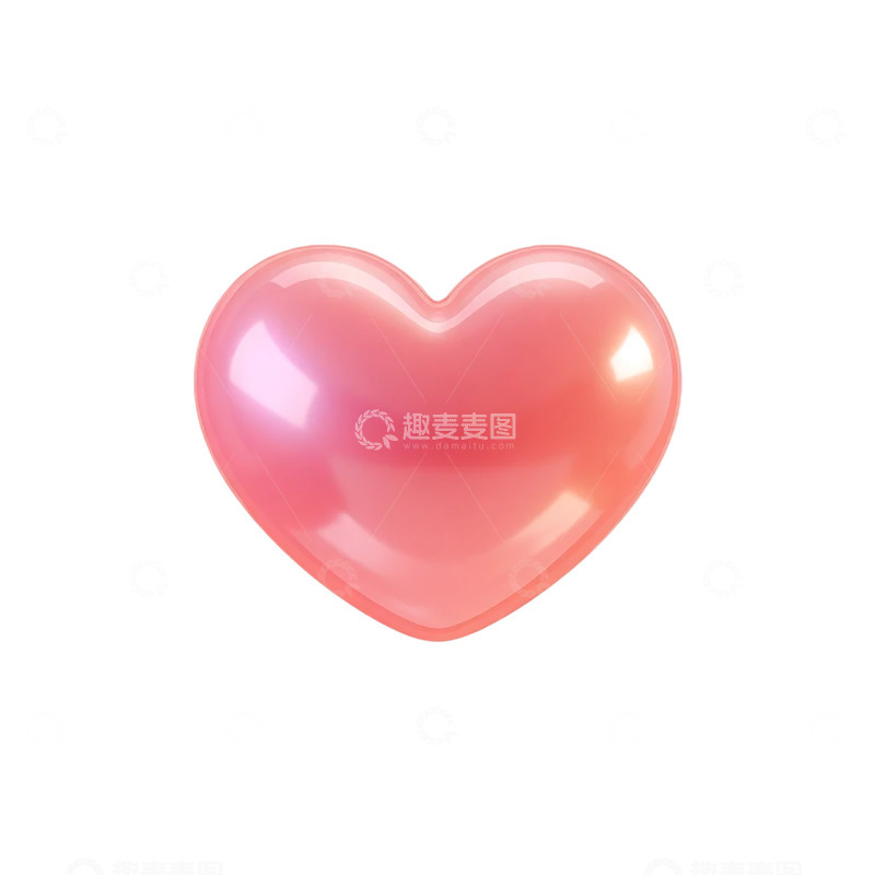 高清大图下载【趣麦麦图】玫瑰晨曦中的梦幻心脏