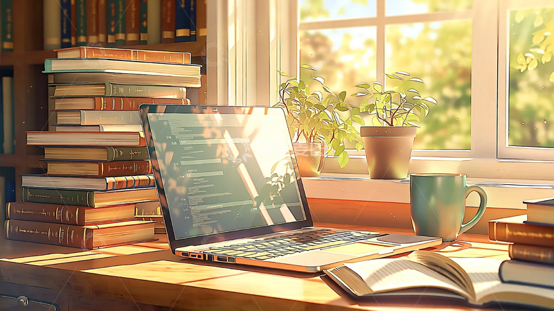 高清大图下载【趣麦麦图】秋日温馨静谧时光