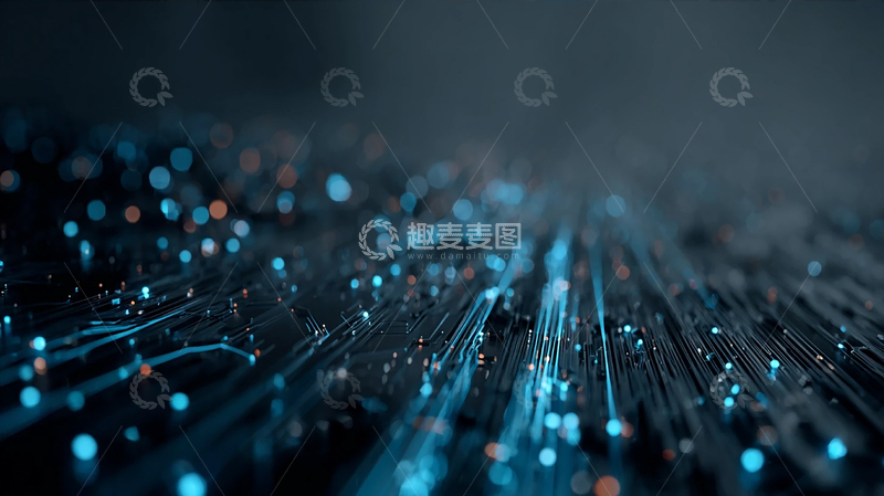 高清大图下载【趣麦麦图】数字光影的未来之旅