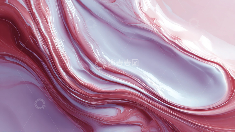 高清大图下载【趣麦麦图】柔和色彩的艺术漩涡