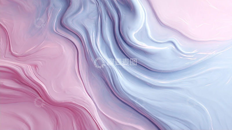 高清大图下载【趣麦麦图】彩色漩涡的梦幻空间