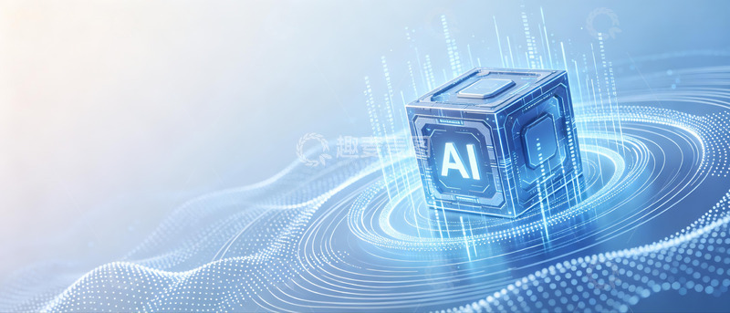 高清大图下载【趣麦麦图】未来科技感kv横版背景2