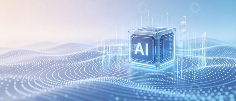 高清大图下载【趣麦麦图】未来科技感kv横版背景4