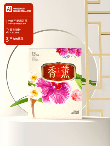 香薰品牌包装盒设计