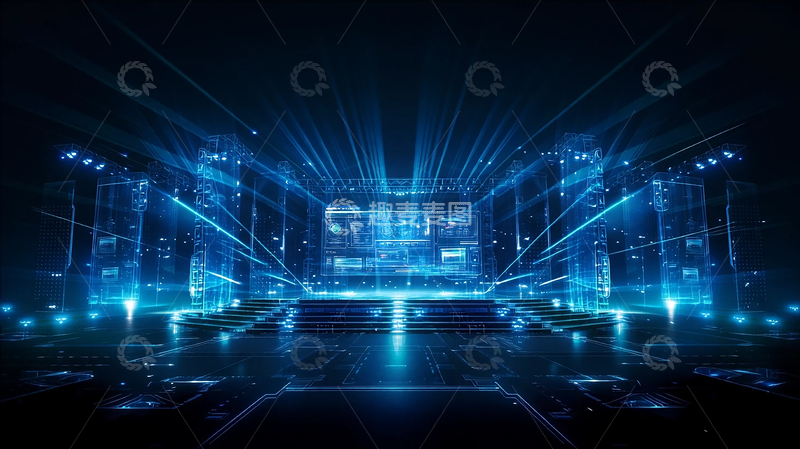 高清大图下载【趣麦麦图】数字世界的璀璨星河梦境
