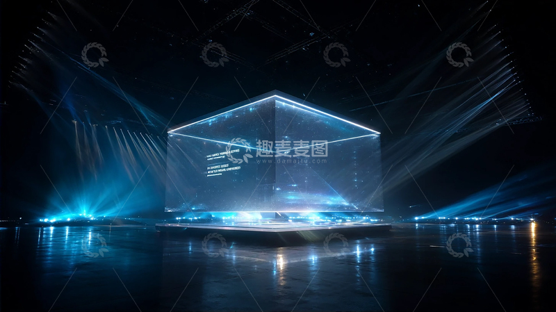 高清大图下载【趣麦麦图】星际穿越中的未来科技方舟