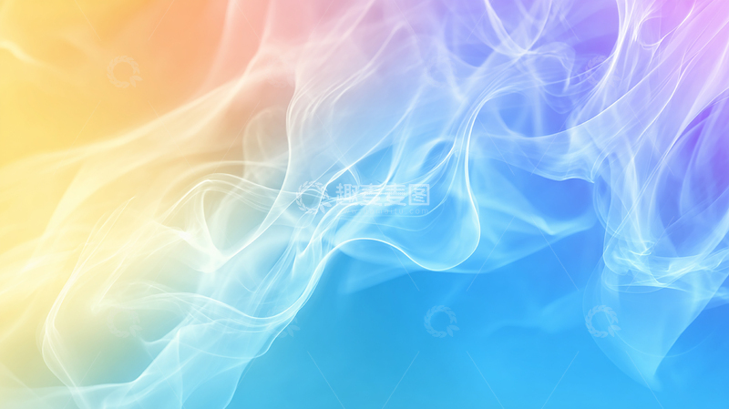 高清大图下载【趣麦麦图】梦境色彩交织的神秘空间