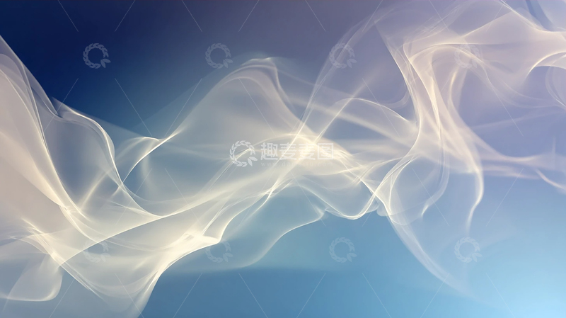 高清大图下载【趣麦麦图】梦幻烟雾缭绕的奇幻空间