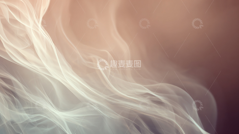 高清大图下载【趣麦麦图】梦幻烟云如丝缕缭绕