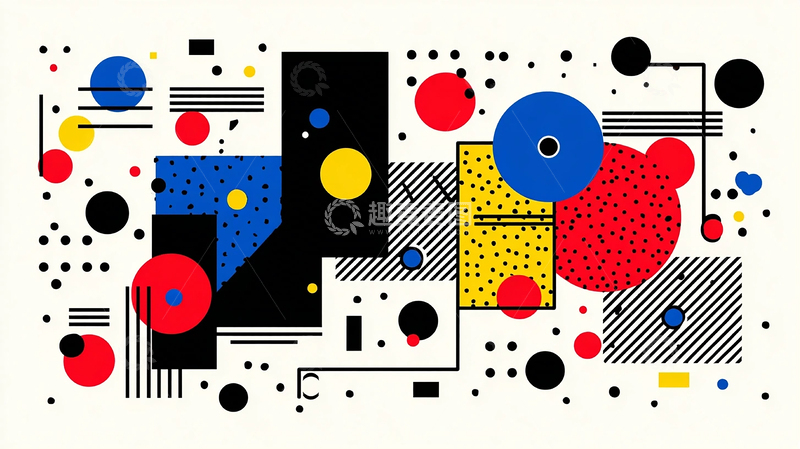 高清大图下载【趣麦麦图】艺术的几何狂想曲