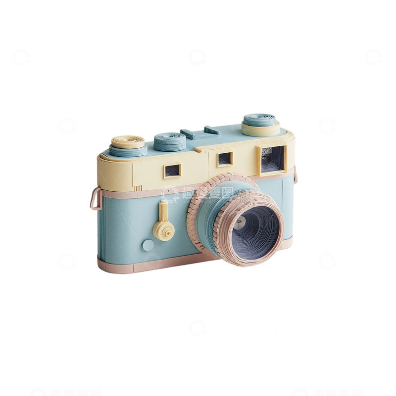 高清大图下载【趣麦麦图】纸艺镜头下的梦幻时光