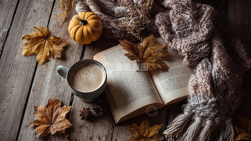 高清大图下载【趣麦麦图】秋天的温暖诗意瞬间