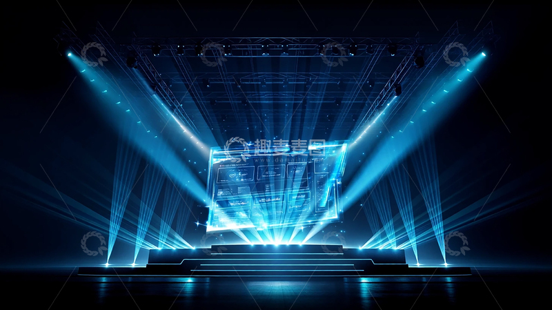 高清大图下载【趣麦麦图】科技光影的极致盛宴