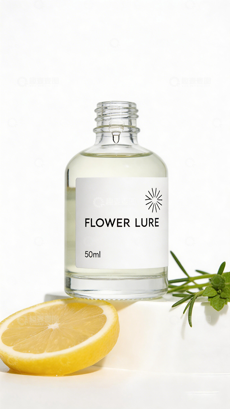 高清大图下载【趣麦麦图】清新花香香水展示
