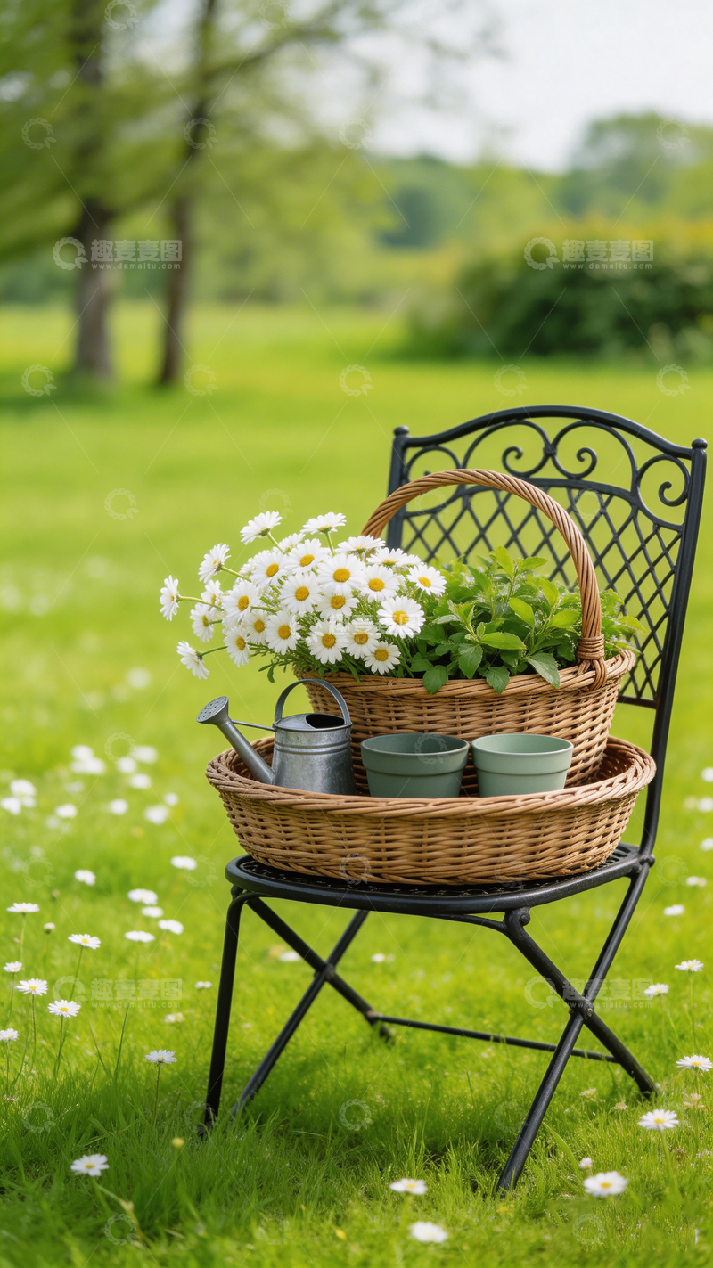 高清大图下载【趣麦麦图】田园风花园静物摄影