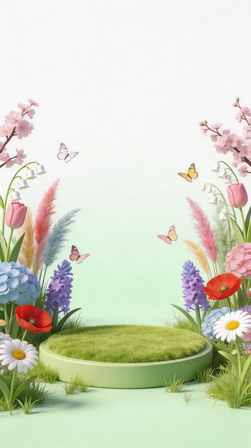 春日花园展台设计