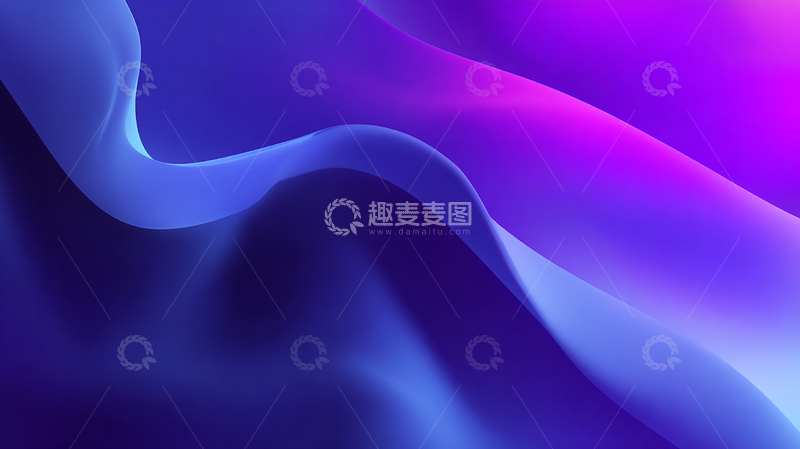 高清大图下载【趣麦麦图】流光幻境深蓝之梦