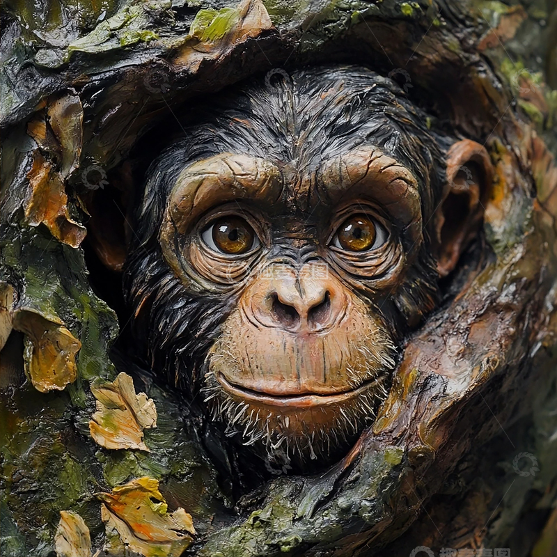 高清大图下载【趣麦麦图】树木年轮的秘密世界