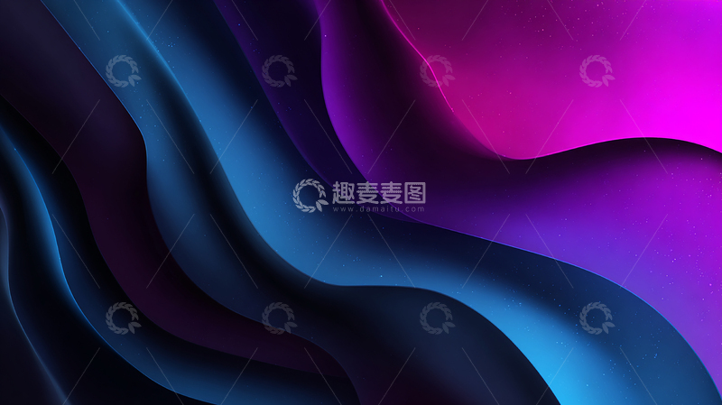 高清大图下载【趣麦麦图】星河深处的光影交织