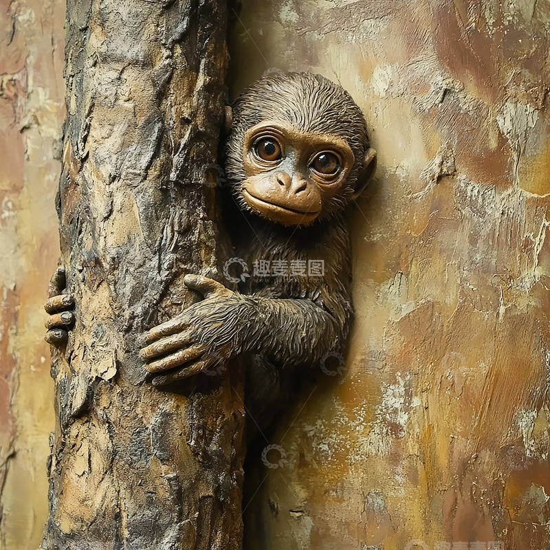 高清大图下载【趣麦麦图】树中隐秘的守护者