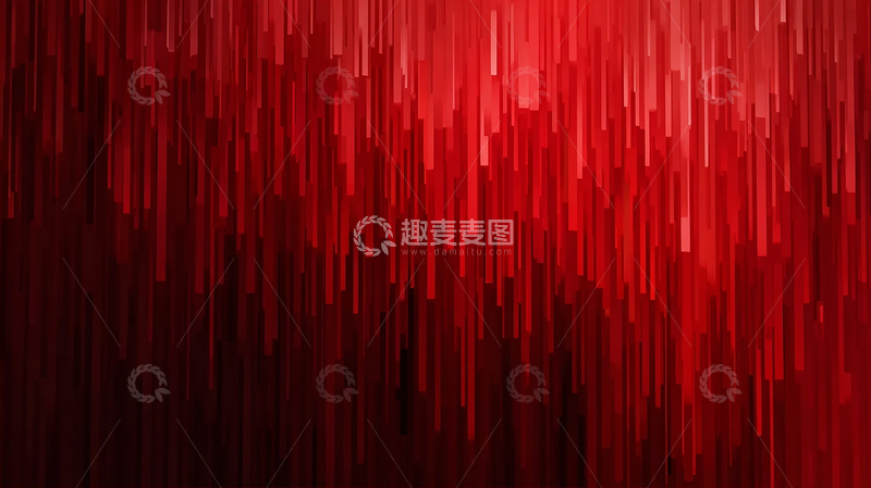 高清大图下载【趣麦麦图】红色梦境的垂直流动