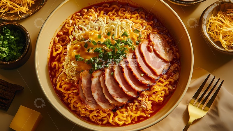 高清大图下载【趣麦麦图】美食拉面烹饪摄影图片