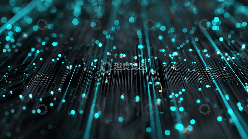 高清大图下载【趣麦麦图】数字世界的迷幻星河