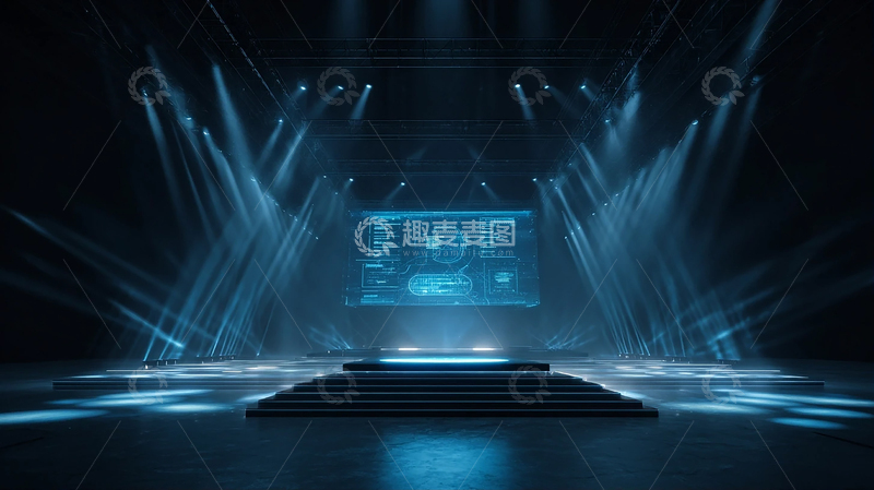 高清大图下载【趣麦麦图】未来科技的光影盛宴