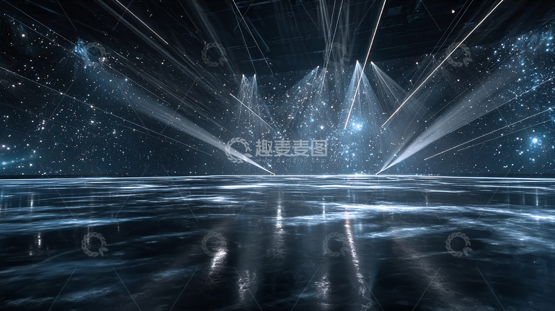 高清大图下载【趣麦麦图】星河幻影下的光影奇观