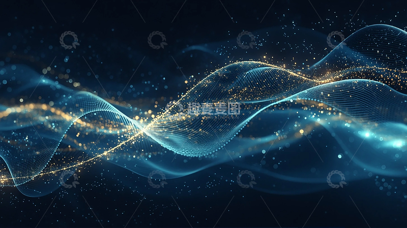 高清大图下载【趣麦麦图】数字海洋中的光影舞蹈