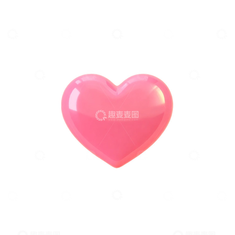 高清大图下载【趣麦麦图】粉色心形的温柔奇迹