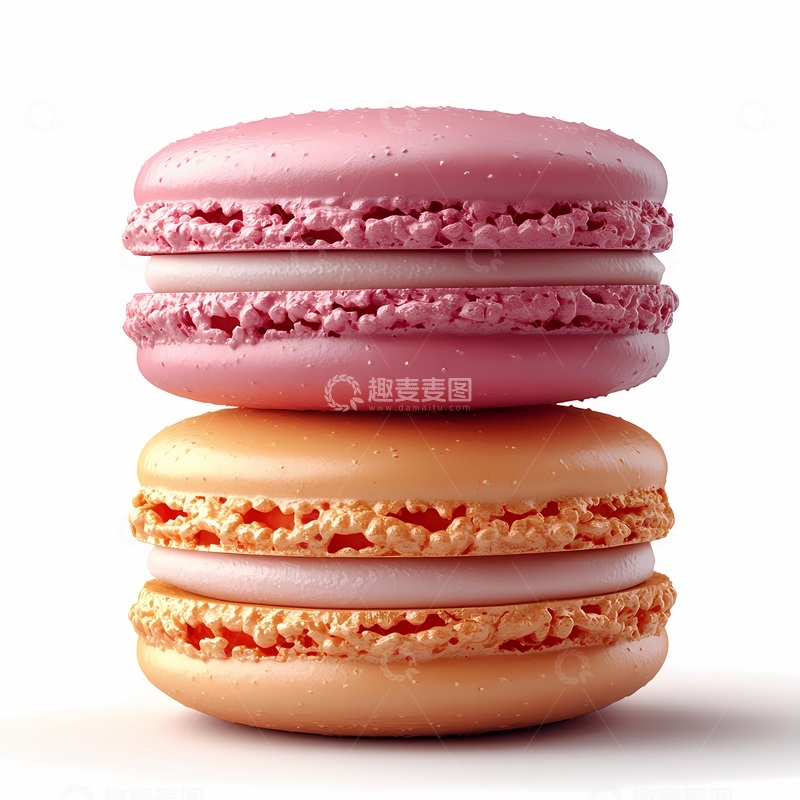 高清大图下载【趣麦麦图】马卡龙甜点美食摄影广告