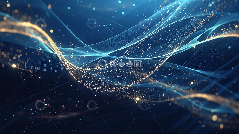 高清大图下载【趣麦麦图】光影交错的未来之舞