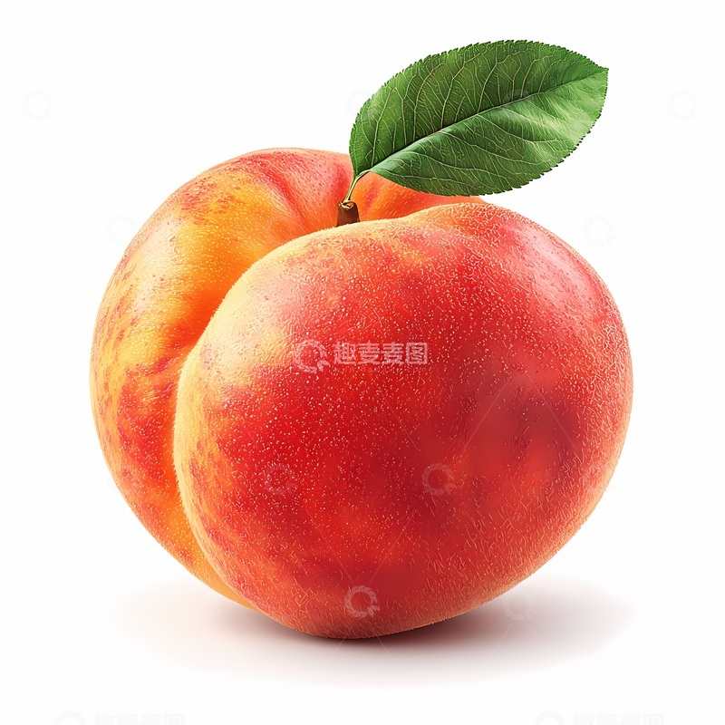 高清大图下载【趣麦麦图】新鲜桃子水果特写摄影图片广告