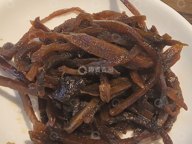 高清大图下载【趣麦麦图】卤味牛肉条美食摄影