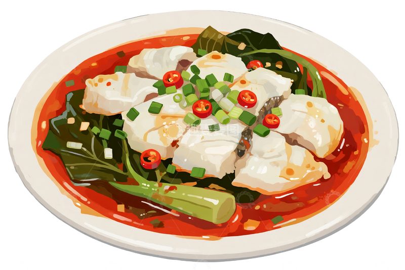 源文件下载【趣麦麦图】漫画风格酸菜鱼3