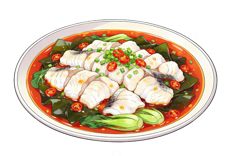 源文件下载【趣麦麦图】漫画风格酸菜鱼1